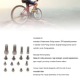 thumbnail image 4 of Kit de Vis de Levier de Frein de Vélo de Montagne Vis de Réglage en Alliage Rondelle Cyclisme, 4 of 7