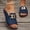 Dark Blue, variant on Womens Comfort Sandals, Vacation Open Toe Slip-On Summer Wedge Sandal for Women Orange Size 6