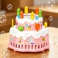thumbnail image 5 of Cake Bubble Machine, Fun Electric Handheld Bubble Wand, for Park, Backyard, and Beach Playing Photo Props 4*4.7In, 5 of 5