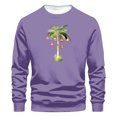thumbnail image 1 of Sudaderas sin capucha para hombre, estilo casual, a la moda, con cuello redondo, estampado, de manga larga, blusas de manga larga y cuello redondo, blusas de poliéster para hombre, 1 of 4
