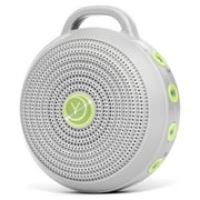 Yogasleep Hushh Portable White Noise Sound Sleep Sound Machine and Night Light for Babies, Gray