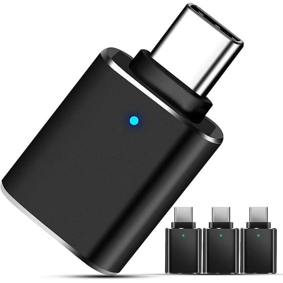 Usb C To Usb Adaptor Pack Of 4, Usb C To Usb Adapter Widely Use With Laptops, Macbooks, Mobiles And Tablets, Usb A To Usb C Also Known As Usb C Adapte