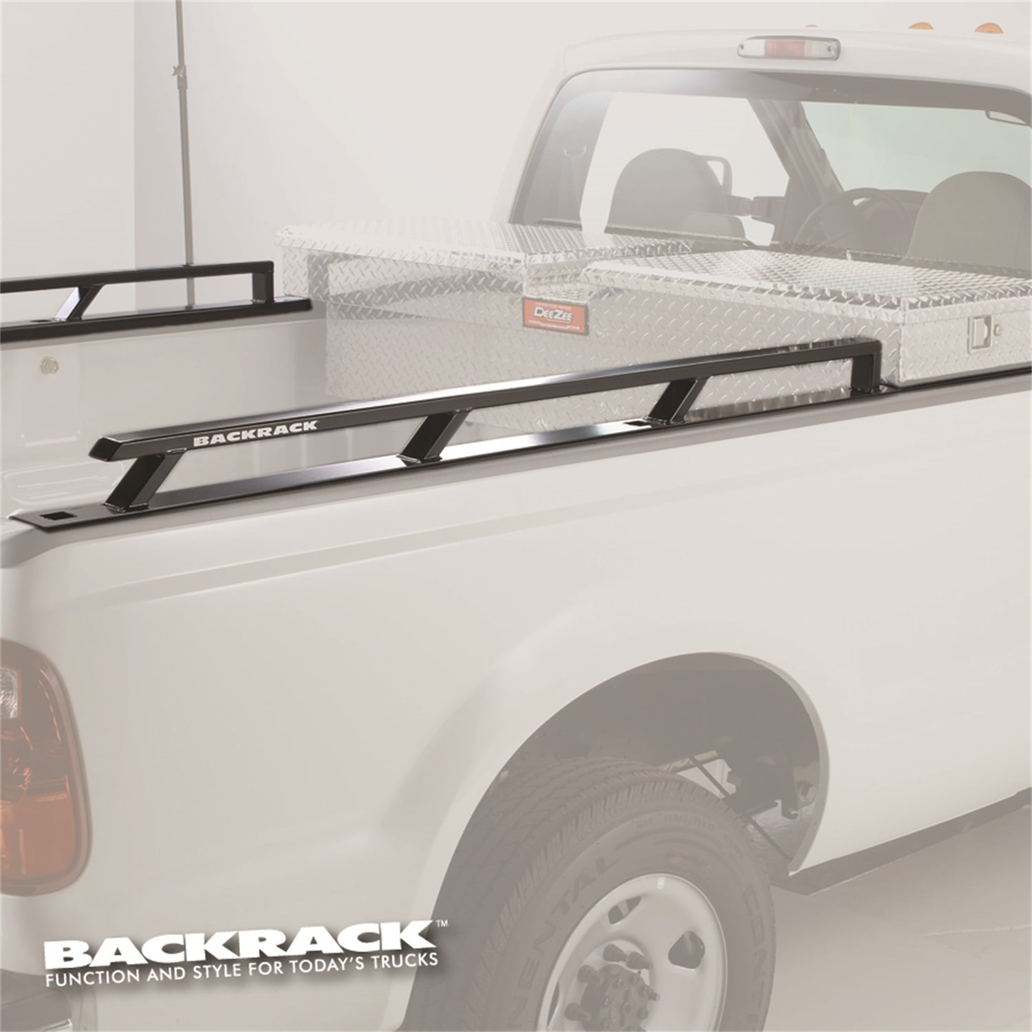 Ford F150 Backrack Siderails W/ 21" Toolbox Brackets 80512TB