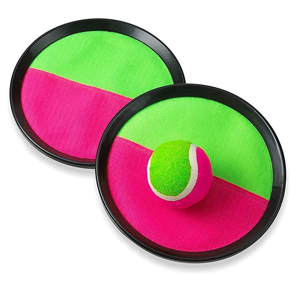 VIVEFOX Toss and Catch Ball Set Beach Games Kids Outdoor Toys Paddle Ball  Game Set, Outdoor Summer Activity for Boys and Girls - Walmart.com