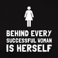 thumbnail image 3 of CafePress - Successful Woman T Shirt - Women's Traditional Fit Dark T-Shirt, 3 of 4