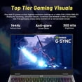 thumbnail image 4 of Lenovo LOQ 15.6" FHD 144Hz Gaming Laptop, AMD Ryzen 5 220, GeForce RTX 5050 8GB GDDR7, 16GB DDR5, 1.5TB Storage (512GB SSD +1TB Docking Station), Backlit Keyboard, HD 720p Camera, Win11 Pro, Gray, 4 of 9