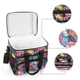 thumbnail image 6 of FORMRS Insulated Cooler Bag 24 Cans Capacity Soft Leakproof Lunch Box with Side Pockets, Ethereal Floral Harmony, 6 of 7