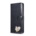 thumbnail image 2 of (Black)For Huawei P30 Pro Glitter Powder Love Leather Phone Case, 2 of 5