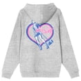thumbnail image 2 of Juniors' Birds of Prey Harley Quinn Hoodie Sweatshirt-3X-Large, 2 of 3