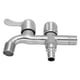 thumbnail image 5 of Grifo De Agua Para Lavadora, Grifo De Doble Salida De Acero Inoxidable 304 Para Interior, 5 of 7
