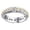 Silver, variant on Krdevn Two Tone Daisy Spinner Ring Engraved Rotating Band Stackable Comfort Fit Promise Ring for Women Gift Sizes 6-10