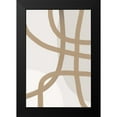 thumbnail image 2 of Urban Epiphany 13x18 Black Modern Framed Museum Art Print Titled - Minimal Lines 2, 2 of 5