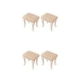 thumbnail image 3 of Thinsony 2pcs And Beautify Elastic Vanity Stool Cover For Practical And Decorative beige 2Set, 3 of 6