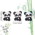 thumbnail image 3 of 18Pcs Animal Silicone Beads 3 Colors Panda Silicone Beads Cute Cartoon Silicone Beads Bulk, 3 of 7