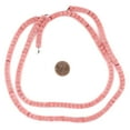 thumbnail image 2 of The Bead Chest Blush Red Flat Interlocking Snake Agate Beads (6mm), 2 of 4