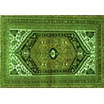thumbnail image 1 of Ahgly Company Indoor Rectangle Persian Green Traditional Area Rugs, 2' x 3', 1 of 1