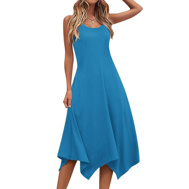 Floral Dress Women's Chaps Surplice Midi Dress Women Long Dress Casual Floral Print Sleeveless Summer Neck Hanging Maxi Dress Beach Chic Casual Sexy Beach Tank Dress Holiday, White, S Fashion Floral Dress Women's Chaps Surplice Midi Dress Women Long Dress Casual Floral Print Sleeveless Summer Neck Hanging Maxi Dress Beach Chic Casual Sexy Beach Tank Dress Holiday, White, S Fashion