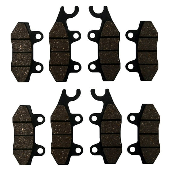 Front & Rear Brake Pads for Yamaha Rhino 700 4x4 YXR700 2008 2009 2011 2012 2013