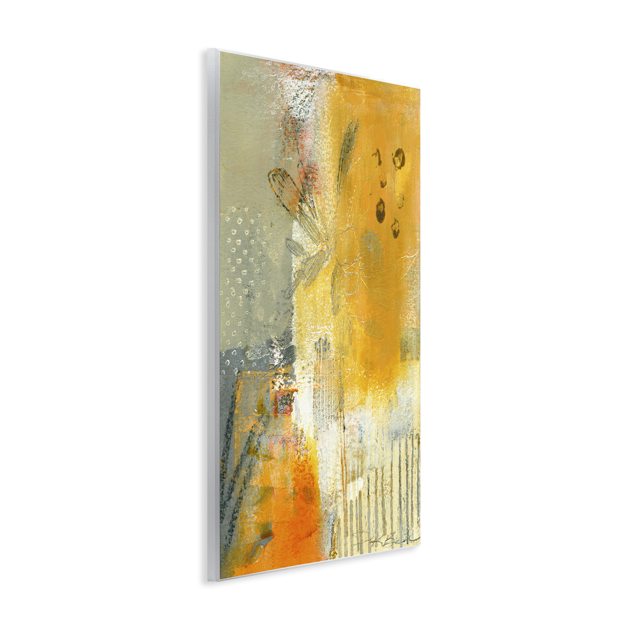 Stupell Industries Complex Rustic Abstraction Abstract Painting Unframed Art Print Wall Art, 13 x 19