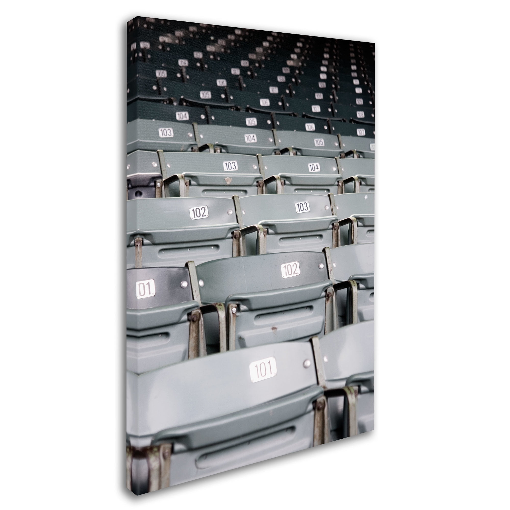 Trademark Fine Art "Wrigley Chicago" Canvas Art by Yale Gurney