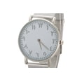 thumbnail image 5 of Relojes para Mujeres, Movimiento de Cuarzo, Correa de Acero Inoxidable, Reloj analógico con dial Redondo.(Plata) Ecomeon no, 5 of 5