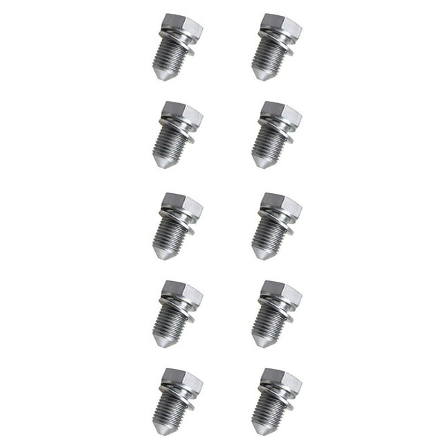 Juego de tornillos de cárter de aceite de motor de coche Speravity 10 unids/set Metal N90813202
