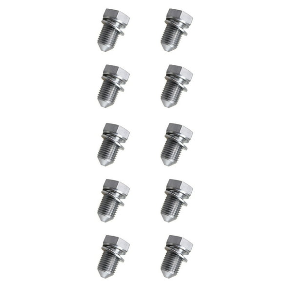 Xingzhi 10 Pieces/Set Car Engine Oil Pan Screws Vehicle Metal Hexagon Drain Bolts Automotive Repair Modified Spare Parts