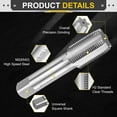 thumbnail image 4 of Uxcell Hand Plug Tap M40 x 3 H2 Thread Plug Style Screw Tapping Threading Tool, 4 of 6