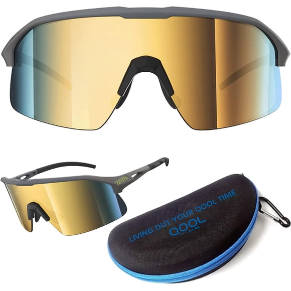 Gafas de sol que dan vida a tu tiempo libre, polarizadas, envolventes