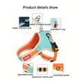 thumbnail image 2 of Tongliya 1 Set Suede Saddle Pet Leash Puppy Harness Set Red XL, 2 of 9