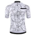 thumbnail image 5 of Maillot de ciclismo de montaña a prueba de rayos ultravioleta, personalizado, ajustado, transpirable, de manga larga, para hombre, con bolsillo, 5 of 5