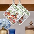 thumbnail image 2 of Pastoral Mushroom Fox Pot Holders for Kitchen Heatproof Potholder, 4 Pack Watercolor Eucalyptus Botanical Hot Pads Multipurpose Oven Pads Cloth Potholders Trivet for Cooking and Baking, 2 of 8