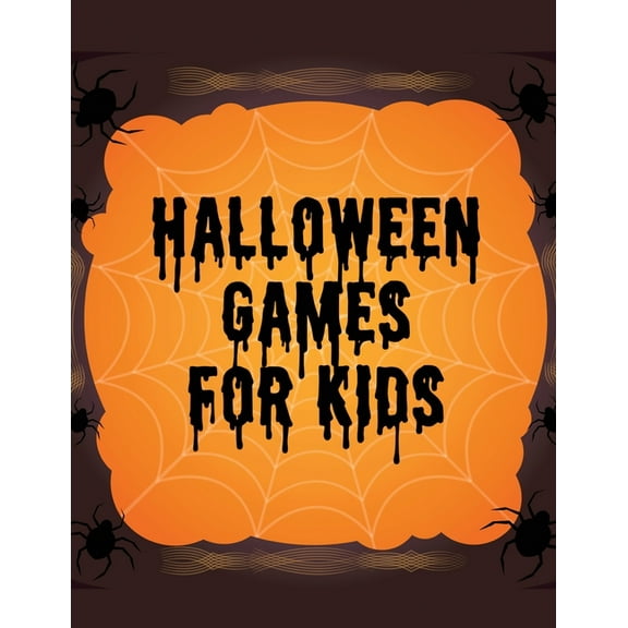Halloween Games For Kids: Homeschool Fun For Kids Holiday Matching Word Scrambles, (Paperback)