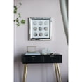 thumbnail image 4 of Ares Crystal Mirror Framed Wall Art - 19.5" x 19.5" - Silver/White/Bronze, 4 of 6