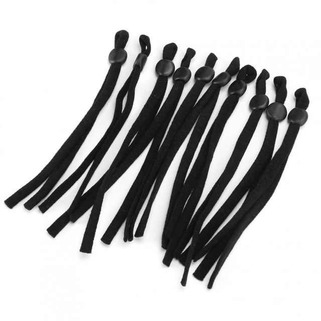 Multifunctional Adjustable Buckle, Elastic Bands, Durable Sportswear Bands For DIY Crafts Sewing DIY Crafts Black,White