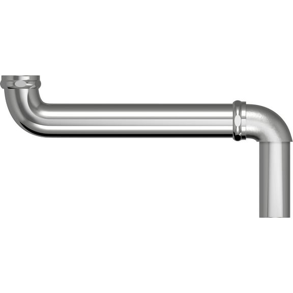 Proflo Pfod100 1-1/2" Offset Drain - Chrome