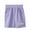 Purple, variant on AVTOIFY Girls Shorts, Shorts for Girls, Children's Summer Sports and Leisure Pants With Elastic Waistband Cropped Pants and Mid Length Pants, Toddler Girl Clothes, Girls Summer Clothes, Khaki