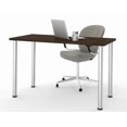 thumbnail image 1 of Bestar Table avec pattes de métal rondes, 1 of 2
