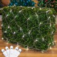 thumbnail image 5 of Novelty Lights 4x6 Net Lights, 100 Pure White LEDs with 4 Inch Spacing, 5mm Wide Angle Bulbs on White Wire, Connectable End To End, Outdoor Weather Resistant Hedge and Bush Lighting, 5 of 5