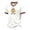 1White, variant on QEMAUUA Men's Spain Celebration T-Shirt, Brick Red Easy Care Short Sleeve Tee, Durable No Fade Top for Soccer Fans