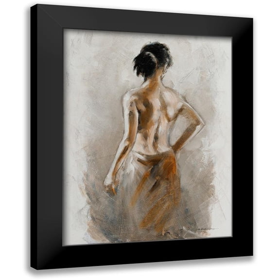 Orme, E. Anthony 12x14 Black Modern Framed Museum Art Print Titled - Spa Moment