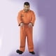 thumbnail image 2 of Disfraz Macarena Mono de prisionero para Hombre y niño Naranja, 2 of 8