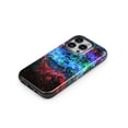 thumbnail image 3 of DesignSkinz Scratch-Resistant Hard Slim Case Compatible with iPhone 15 Pro Max (Compatible with MagSafe) - Neon Colored Paint Universe, 3 of 9