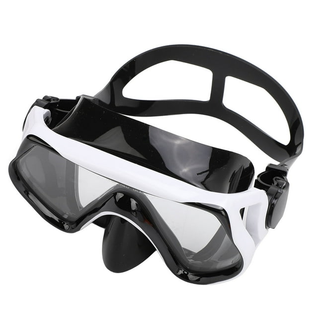 Lunettes de Plongée, Lentille à Grand Champ de Vision, Joint Confortable, Sangle Ajustable pour Hommes Femmes, Design Profilé Professionnel, Matériaux Haute Résistance, Convient à la Natation, Plongée