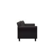 thumbnail image 6 of Lifestyle Solutions Taryn Traditional Sofa with Curved Arms, Java Brown Faux Leather, 6 of 9