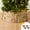 Brown/23.6in Surprise, variant on IFnwsv Christmas Tree Collar 28in Xmas Tree Collar for Artificial Trees LED Christmas Tree Collar for Gingerbread House Xmas Collar Tree Base Christmas Tree Skirt Collar for Pencil Tree Decor