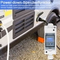 thumbnail image 3 of Medidor De Electricidad Digital Móvil, Medidor De Consumo De Energía De Construcción Robusta Para Autocaravanas, 3 of 7