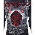 thumbnail image 6 of Xtreme Couture by Affliction Men's Thermal Shirt Royal Family, 6 of 8