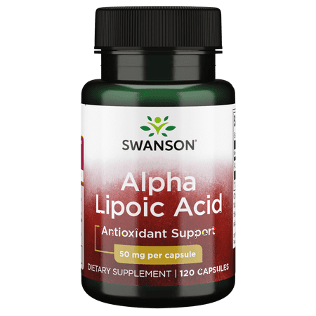 Swanson Alpha Lipoic Acid 50 mg 120 Capsules