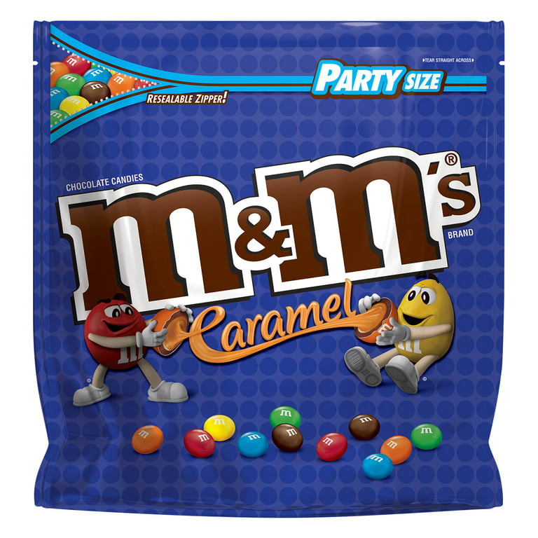 M&M's Mars Peanut Chocolate Bite Sharing Party Bag Pouch M&Ms MMs - Pack of  1 Kg